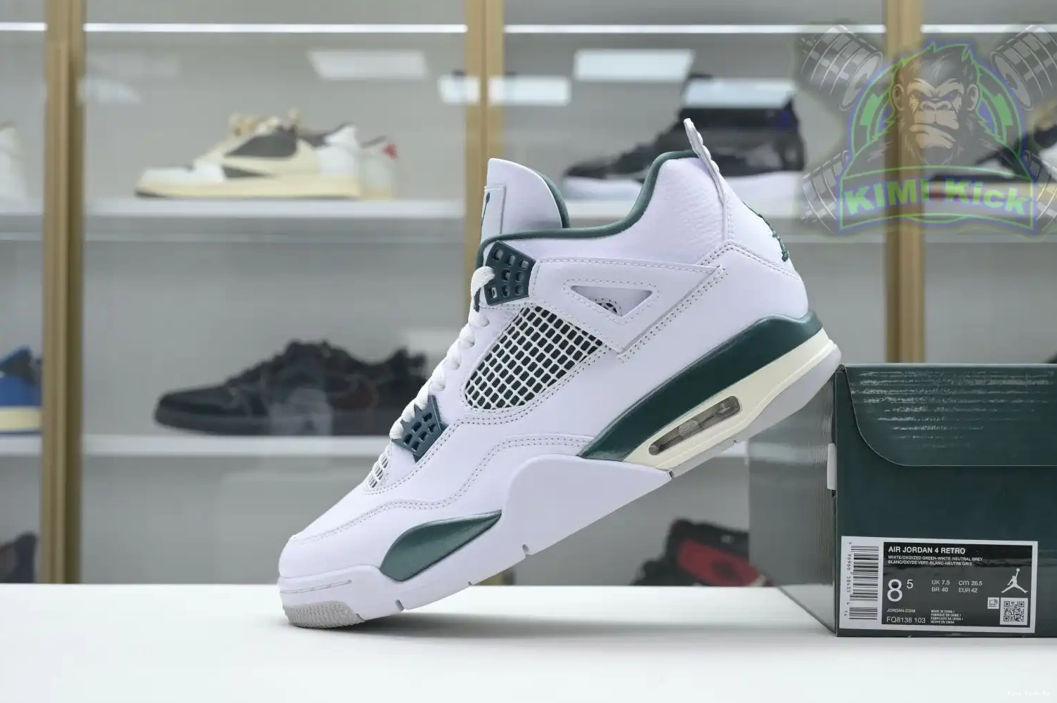 Green 4 Air Kimikick Oxidized Jordan 0812